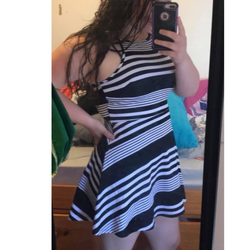 Size medium striped dress